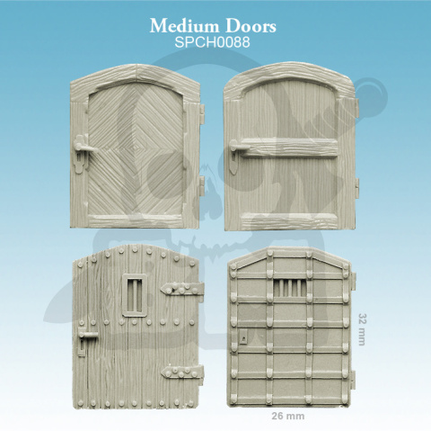 Medium Doors - drzwi 4 szt.