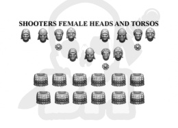 Stone Realm Shooters female heads and torsos