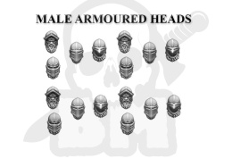 Stone Realm Male armoured heads