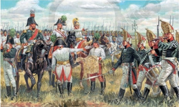 1:72 Austrian and Russian General Staf - Napoleonic War