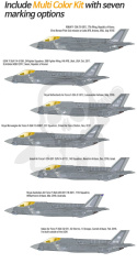 Academy 12561 F-35A 7 Nations Air Force 1:72