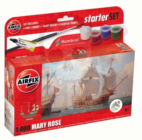 Airfix 55114A Starter Set - Mary Rose 1:400