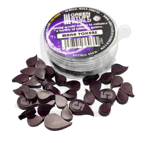 Gaming Mana tokens - żetony many 50 szt.