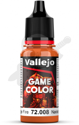 Vallejo 72008 Game Color 18ml Orange Fire