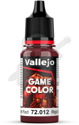 Vallejo 72012 Game Color 18ml Scarlett Red