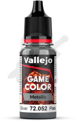 Vallejo 72052 Game Color Metal 18ml Silver