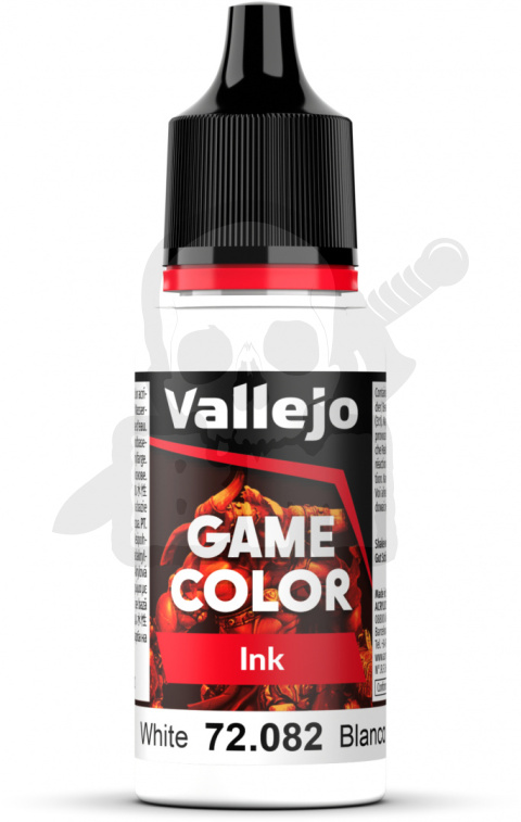 Vallejo 72082 Game Color Ink 18ml White