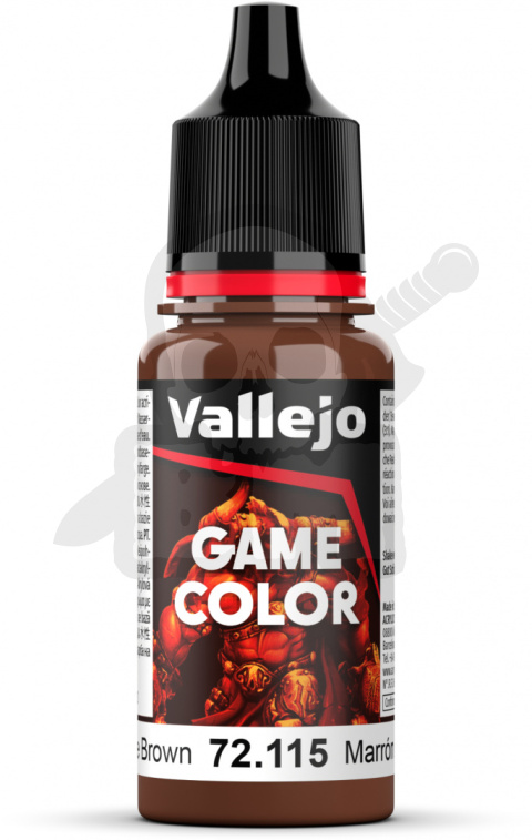 Vallejo 72115 Game Color 18ml Grunge Brown