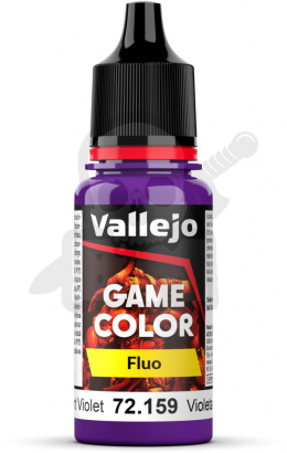 Vallejo 72159 Game Color Fluo 18ml Fluorescent Violet