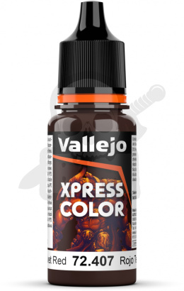 Vallejo 72407 Game Color Xpress 18ml Velvet Red