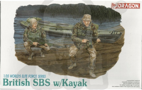 1:35 British SBS W/Kayak