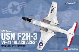 Academy 12548 USN F2H-3 VF-41 Black Aces 1:72