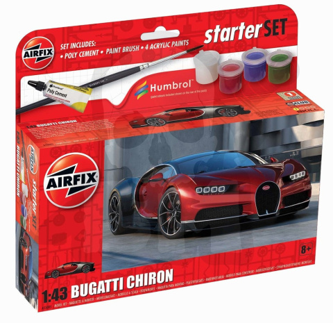Airfix 55005 Small Set Bugatti Chiron 1:43