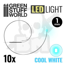 Cool White LED Lights - 1mm