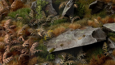 Gamers Grass: Laser Plants - Dry Bracken - Wysuszona paproć