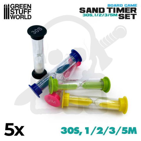 Klepsydry - zestaw 5 szt.