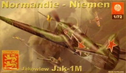Plastyk S036 Jakowlew JAK-1M Normandie Niemen 1:72