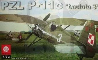 Plastyk S046 PZL P-11c Łaciata 3 1:72