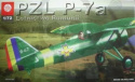 Plastyk S045 PZL P-7a Lotnictwo Rumunii 1:72