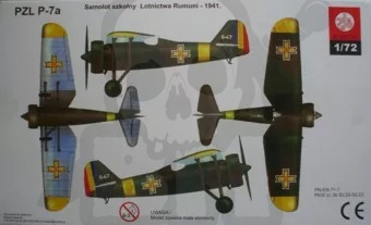 Plastyk S045 PZL P-7a Lotnictwo Rumunii 1:72