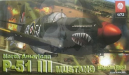 Plastyk S051 P-51 III Mustang Malcolm Hood 1:72