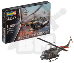 Revell 04983 Bell Uh-1H Gunship 1:100