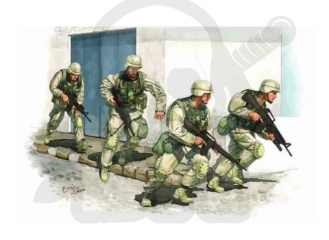 Trumpeter 00418 Us Army In Iraq 1:35