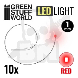 Red LED Lights - 1mm