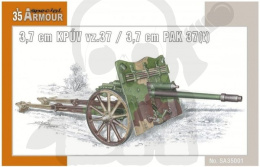 Special Armour 35001 3,7 cm KPUV vz.37/ 3,7 cm PAK 37(t) 1:35