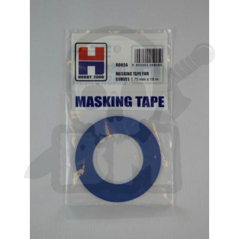Hobby 2000 80024 Masking Tape For Curves 0,75mm x 18m