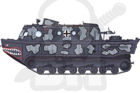 Hobby Boss 82919 German Land-Wasser-Schlepper (LWS) Medium production 1:72