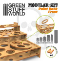 MDF Paint Organizer Front - organizer na farby