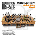 MDF Paint Organizer Front - organizer na farby