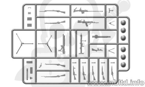 Master Box 35109 British Infantry Weapons IIWW 1:35