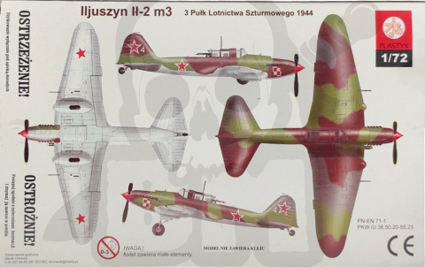 Plastyk S041 Iljuszyn Ił-2 m3 1:72