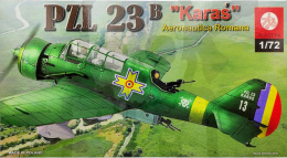 Plastyk S065 PZL 23B Karaś Lotnictwa Rumunii 1:72