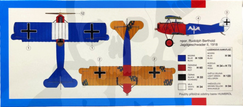 Smer 0803 Fokker D-VII 1:48