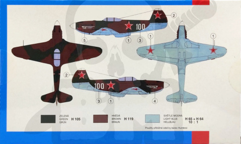 Smer 0836 Yakovlev Yak 3 Jak-3 1:72