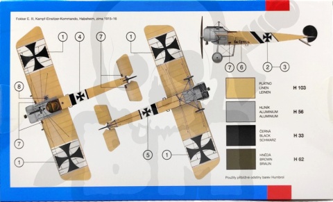 Smer 0879 Fokker E.III 1:72