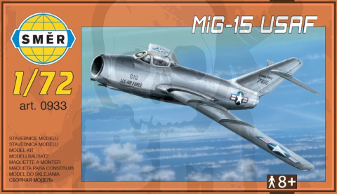 Smer 0933 Mig-15 USAF 1:72