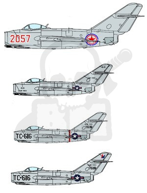 Smer 0933 Mig-15 USAF 1:72