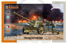 Special Armour 72025 7,5 cm PaK 40 (German Anti-tank Gun) 1:72