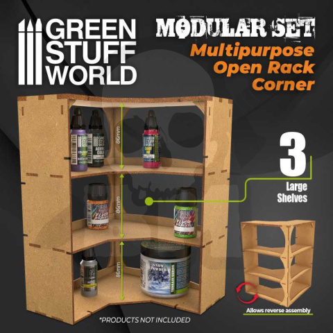 Wielofunkcyjny organizer - narożnik otwarty