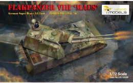 Vespid Models 720005 Flakpanzer VIII Maus German Super Heavy AA Tank 1:72