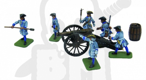 1:72 Swedish Artillery of Charles XII XVII-XVIII