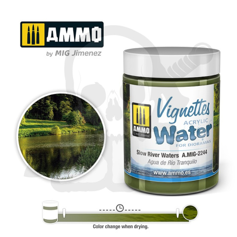 Ammo Mig 2244 Slow River Waters 100ml