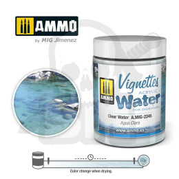 Ammo Mig 2245 Clear Waters 100ml