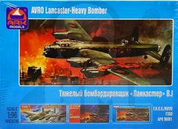 Ark Models 96001 Avro Lancaster B.I heavy bomber 1:96