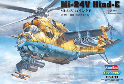 Hobby Boss 87220 Helikopter Mi-24V Hind-E 1:72