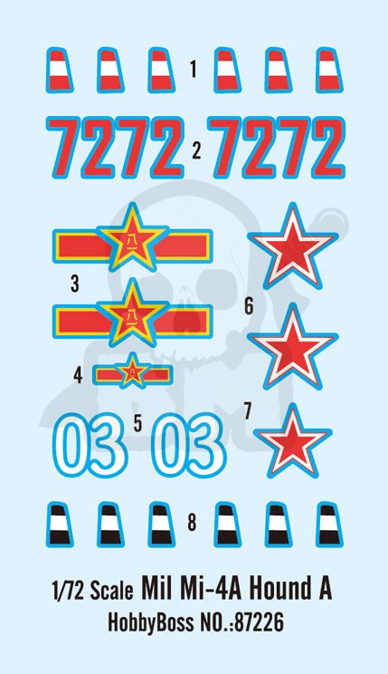 Hobby Boss 87226 Helikopter Mil Mi-4A Hound A 1:72